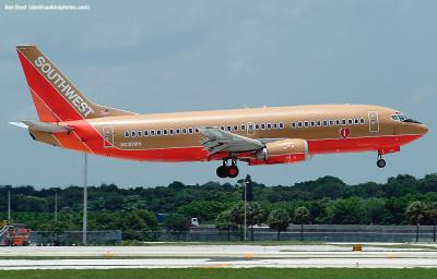 Southwest Airlines B737-3H4 N630WN aviation stock photo