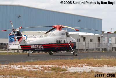 Aircrane Inc. Sikorsky S-58T N72B helicopter stock photo #4977
