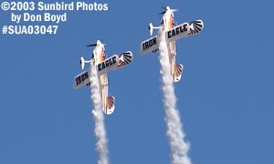 air show and aerobatic aviation stock photo #7710