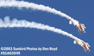 air show and aerobatic aviation stock photo #7712
