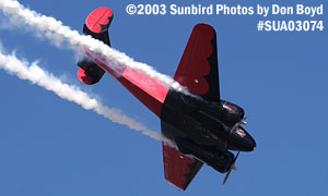 air show and aerobatic aviation stock photo #7740