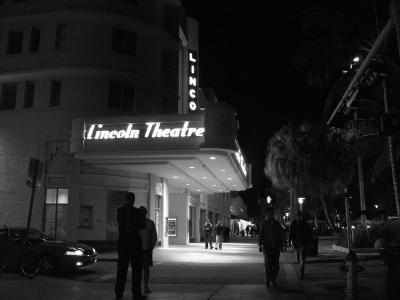 Lincoln Road in Black & White (Miami - South Beach)