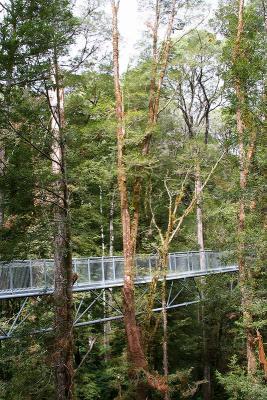 Back over the walkway