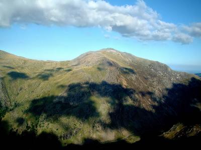View from Snowdon Mountain Railway, North Wales