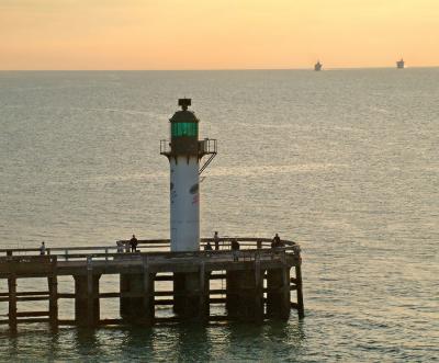 Entrance to Calais Harbour