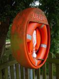 Lifebuoy by canal