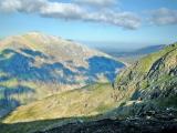 View from Snowdon Mountain Railway, North Wales