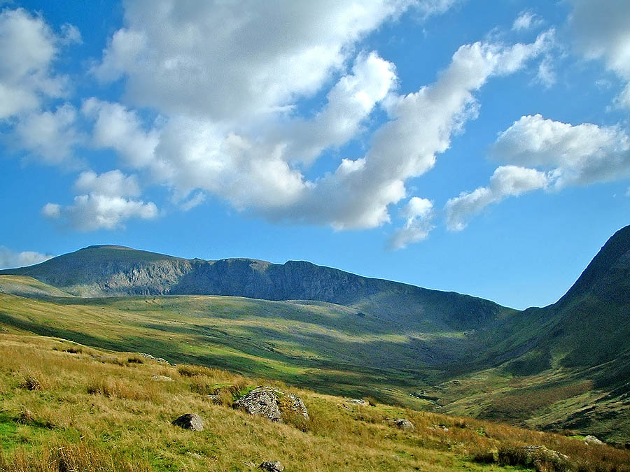 View from Snowdon Mountain Railway, North Wales