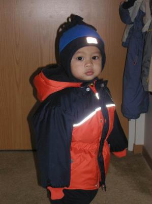 It's veddy veddy COLD outside (-7C/20F)
