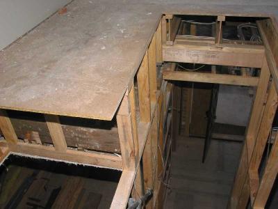 the stairwell