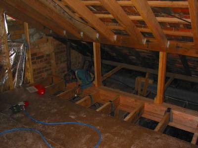 under roof storage gets a floor