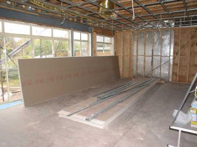 plaster time downstairs