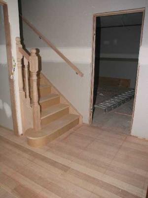 floor and stairs in