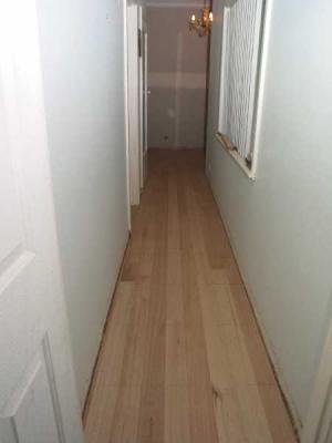 new hall floor