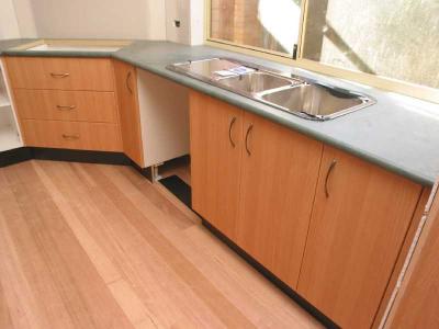 sink installed