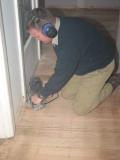 preparing for new floor
