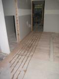 and then up it comes - floor man not happy with the new timber