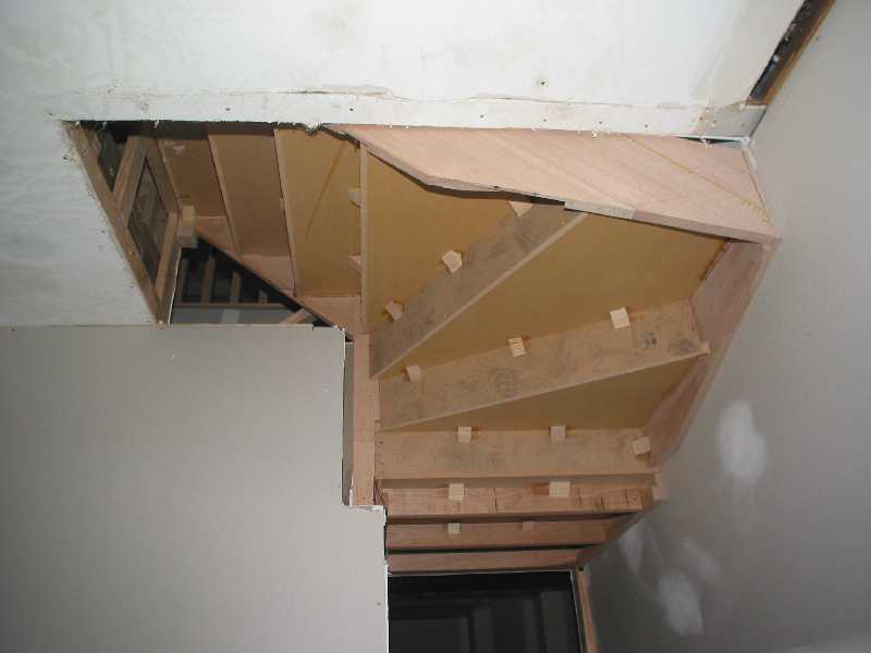 stairs turn the corner