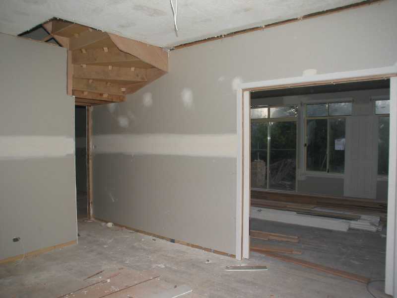 in the dining room