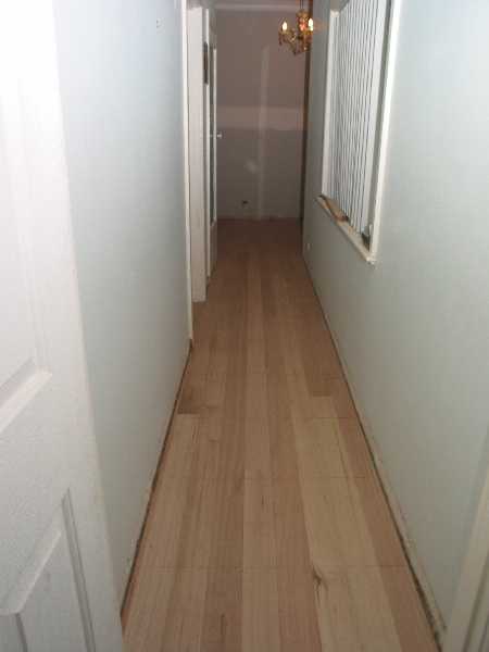 new hall floor