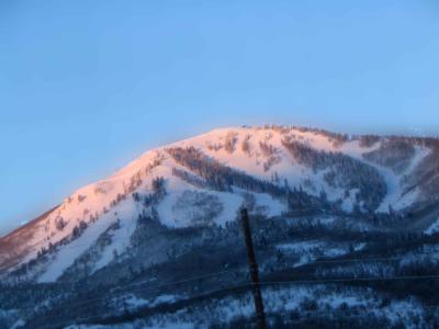 Day break on Bald Mountain