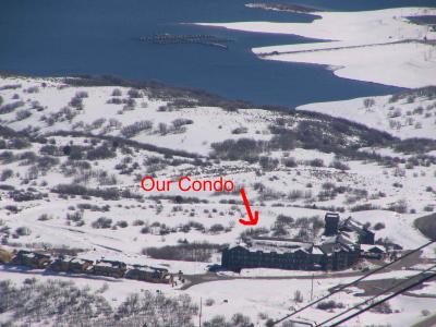 Condo viewed from Little Baldy Peak