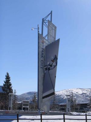 Monument from 2002 Winter Olympics