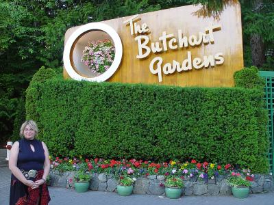 The Entry to the Butchart Gardens