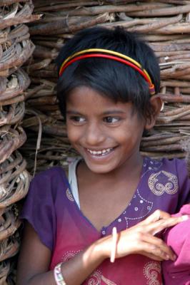 Girl in Old Delhi