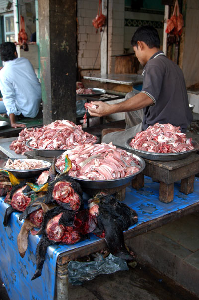 Butcher shop, Delhi