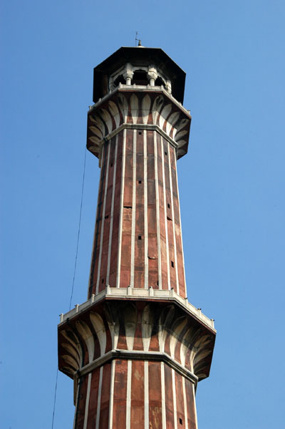 You can climb the south minaret