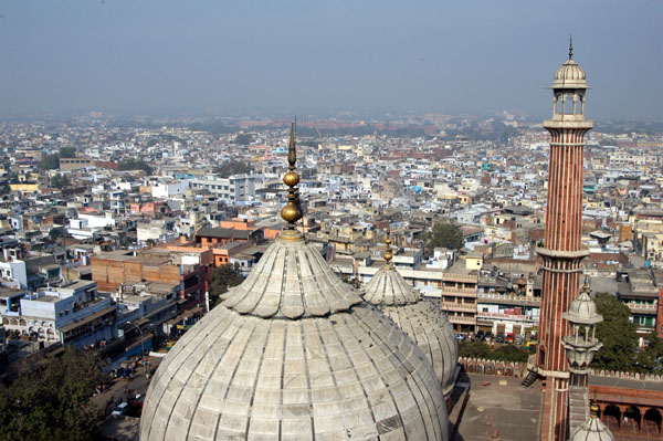 View north from the top of the Juma Masjid