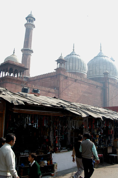 Behind the Juma Masjid