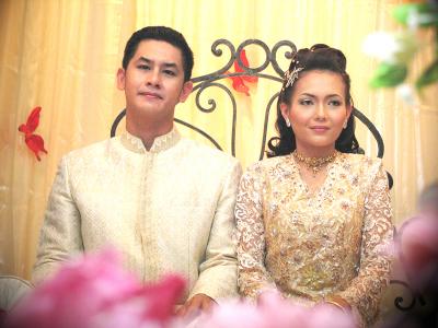 A traditional Malay wedding.