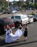 Walking to the Ceremony