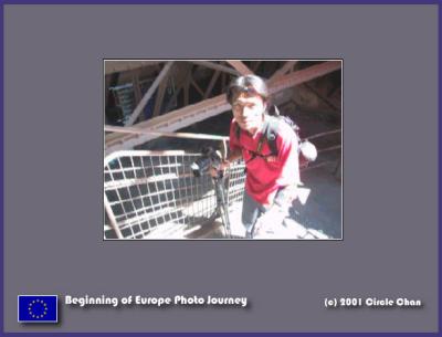 Up the stairs (Eiffel tower)