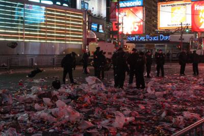 Times Square - aftermath