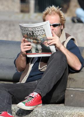 Reader in Washington Square