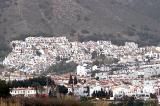 White houses on the hillside