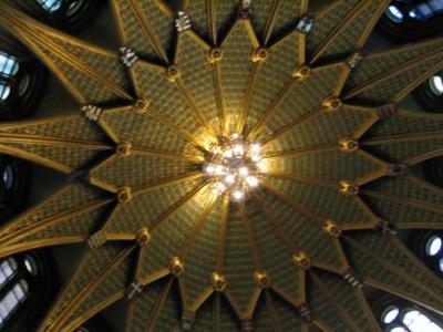 Hungarian Parliament - ceiling