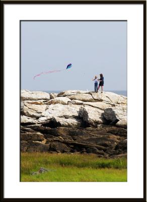 Kite flying at Ocean Point
