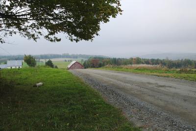 Down the road.