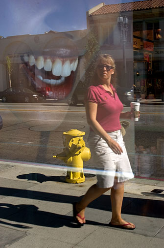 reflecting smile