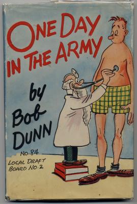 One Day In The Army (1944) (inscribed with original drawing)