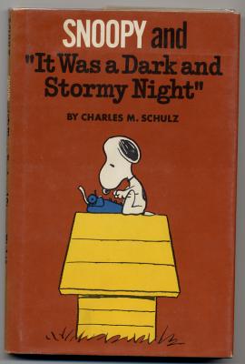 Snoopy and It Was a Dark and Stormy Night (1971) (signed)