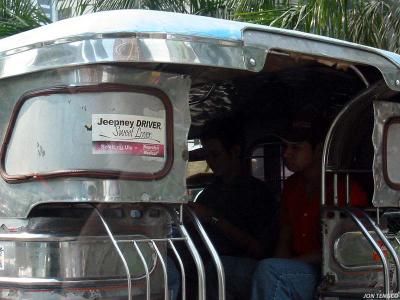 one trait a jeepney driver can be proud of... *