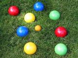 Bocci Ball - not as easy as it looks.