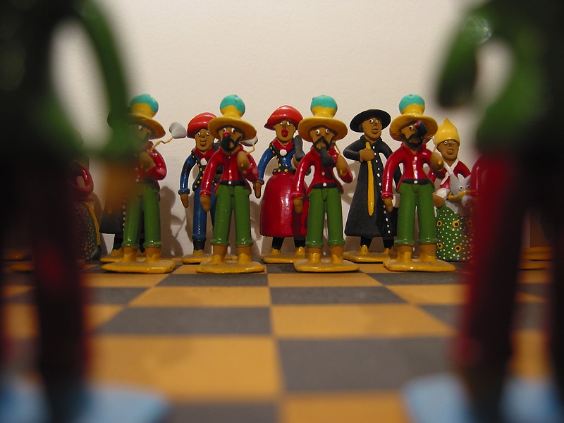 The silence before the battle