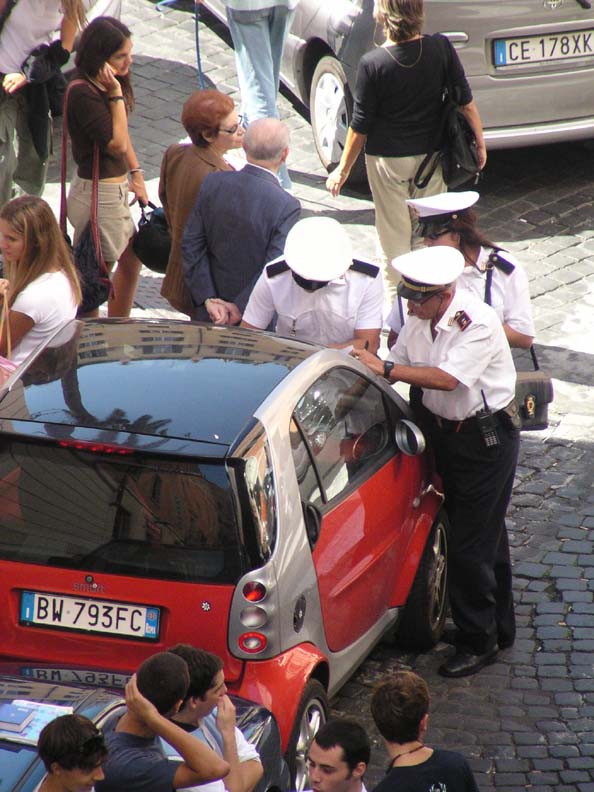 How many policeman does it take to write a traffic ticket