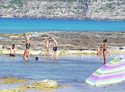 Rock Pool Paddling